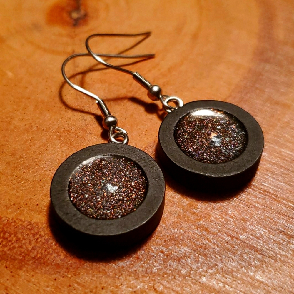 Handmade Wood Earrings